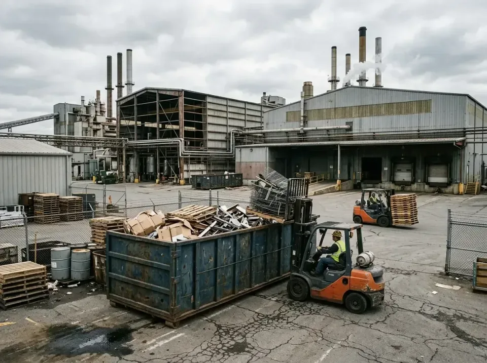 industrial-factory-scrap-conta-003 — frequently asked questions, Cheap Roll-off Dumpster Rentals in Union Grove, WI